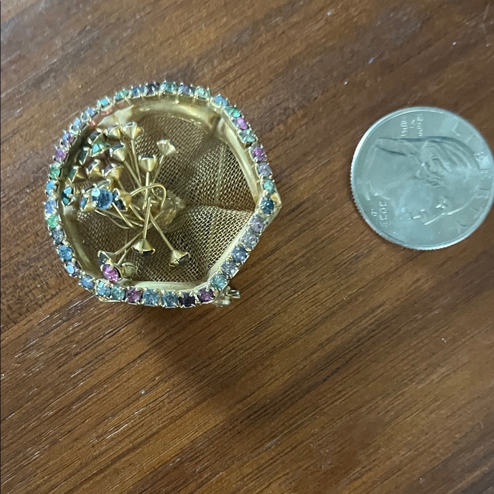 Unique Flower burst pin